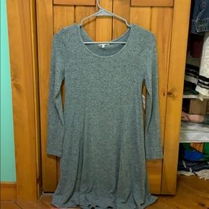 Long sleeve sweater dress